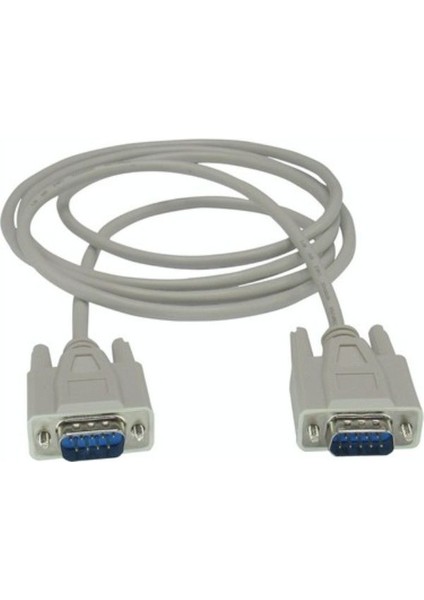 RS232 Db9 Seri Port 9 Pin Kablo RS232 Erkek-Erkek Kablo 1.5 Metre