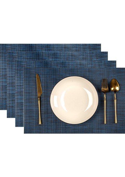 4 Adet Pvc Masa Dekorasyon Fincan Paspasları (Yurt Dışından)