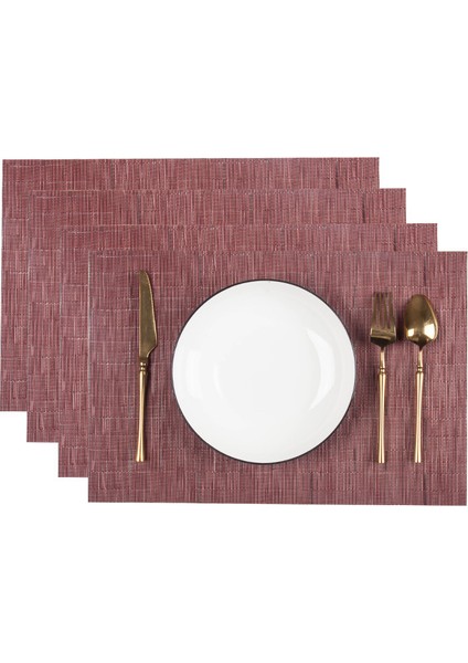 4 Adet Pvc Masa Dekorasyon Fincan Paspasları (Yurt Dışından)