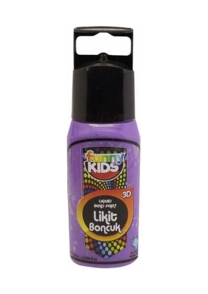 LİKİT BONCUK RENKLER MOR 60 cc