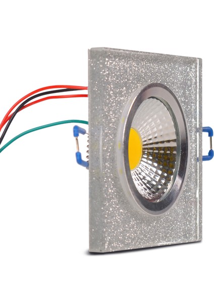 5 Watt 3000K Cob LED Simli Kristal LED Spot