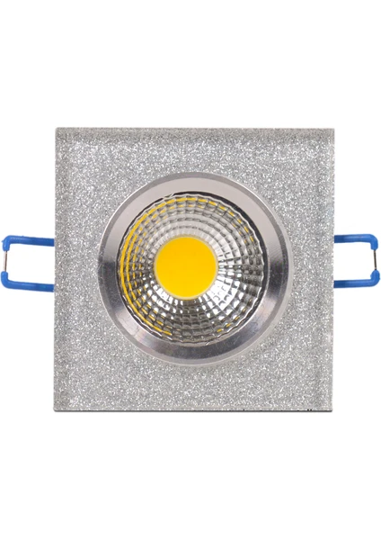 5 Watt 3000K Cob LED Simli Kristal LED Spot