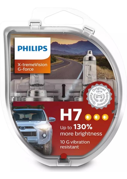 H7 x Treme Vision +% 130 Uzun Mesafe Aydınlatma Ampul Seti 12972 XV Ean - 8727900371703