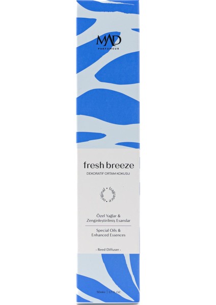 Mad Parfüm Mad Fresh Breeze 50 ml Ortam Kokusu