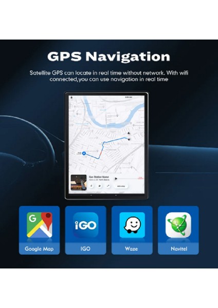 Ford Focus 2012-2017 Tesla Ekran 9.7' Android Multimedya 4+64 GB Carplay IPS Ekran Araca Özel Oem