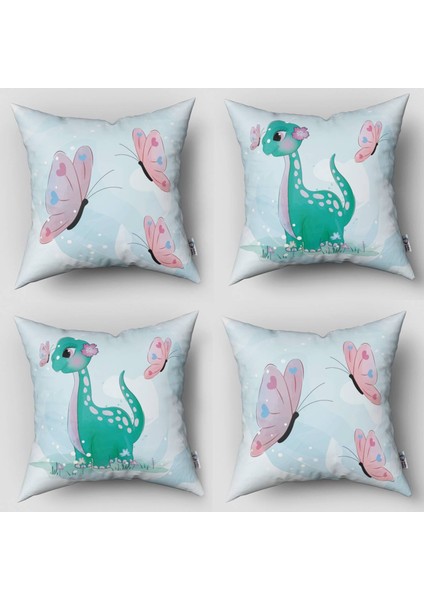 Bebek, Çocuk Odası Dekoratif Yastık Kırlent Kılıfı 43X43CM Model 00225