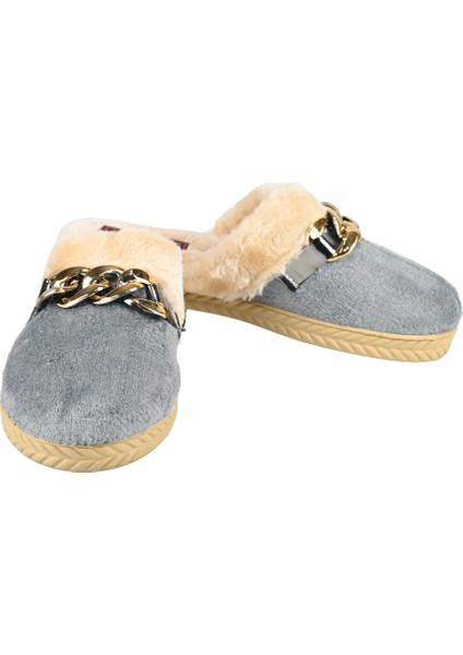 Comfortline Kaydırmaz Taban Kürklü Çeyiz Terlik Üşümeyen Ayaklar Şık ve Gösterişli Kışlık Ev Terlikleri Tüylü Kadın Terlik fırsatları