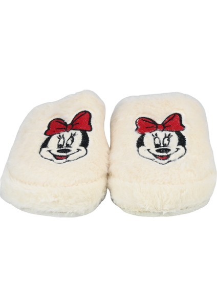 Eva Comfortline Kaydırmaz Taban ,rufidik Şirin Üşümeyen Ayaklar Tüylü Iç Astar Sevimli Mıckey Mause Figürlü Kadın Terlik