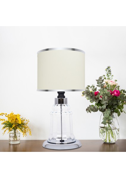 Baroque Silver Cam Abajur fiyatları