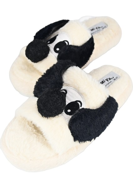 Eva Comfortline Kaydırmaz Taban ,rufidik Şirin Üşümeyen Ayaklar Tüylü Iç Astar Sevimli Köpek Figürlü Kadın Terlik fiyatları