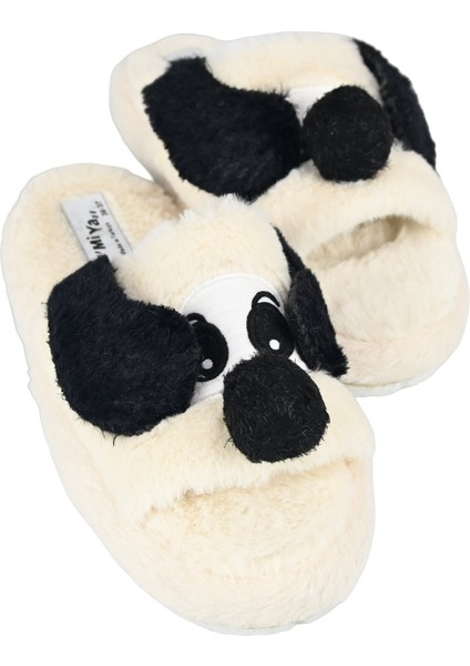 Eva Comfortline Kaydırmaz Taban ,rufidik Şirin Üşümeyen Ayaklar Tüylü Iç Astar Sevimli Köpek Figürlü Kadın Terlik modelleri