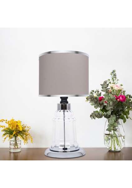 Baroque Silver Cam Abajur fiyatları