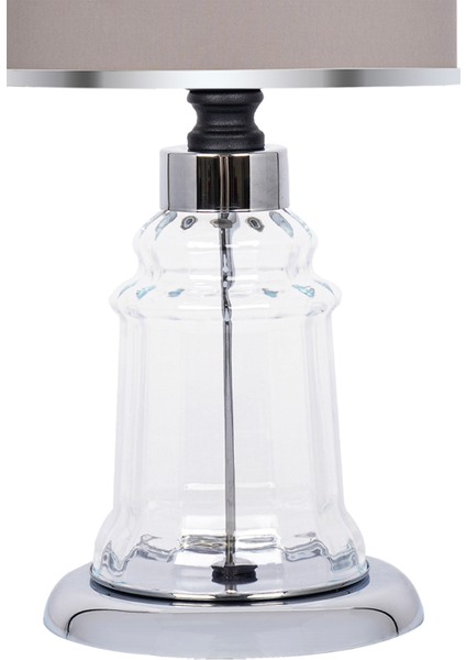 Baroque Silver Cam Abajur modelleri