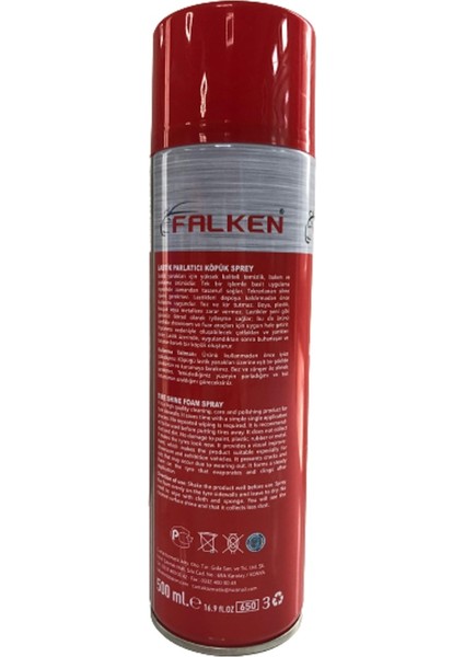 Lastik Parlatıcı Köpük Sprey 500ML
