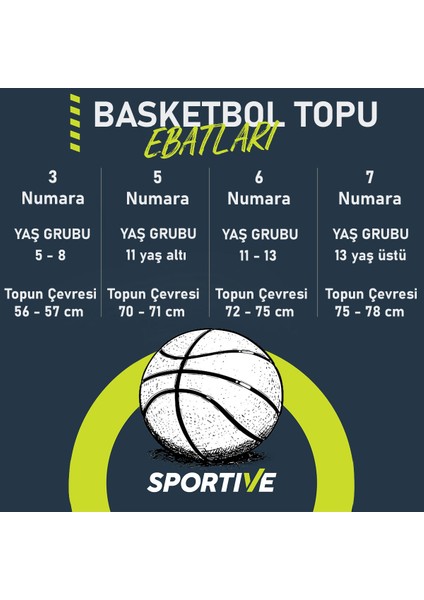 Everyday All Court 8p Deflated Unisex Çok Renkli Basketbol Topu N.100.4369.110.07