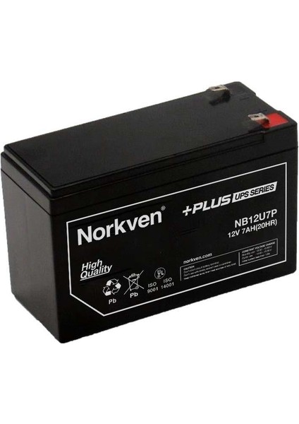 Masterys Gp4 3/3 15KVA Ups 36ADET 12VOLT 7AH Kuru Tip Akü 10 Yıl Ömür Beklentili