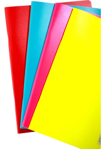 Text Neon A4 100 Yaprak Plastik Kapak Defter Mavi modelleri