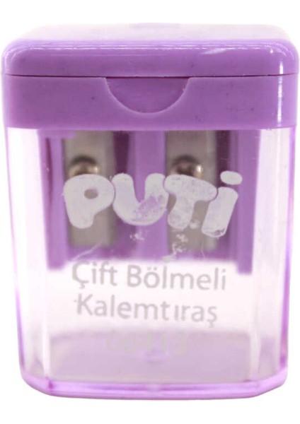 PUTİ ÇİFT BÖLMELİ MİNİ KALEMTIRAŞ 06413