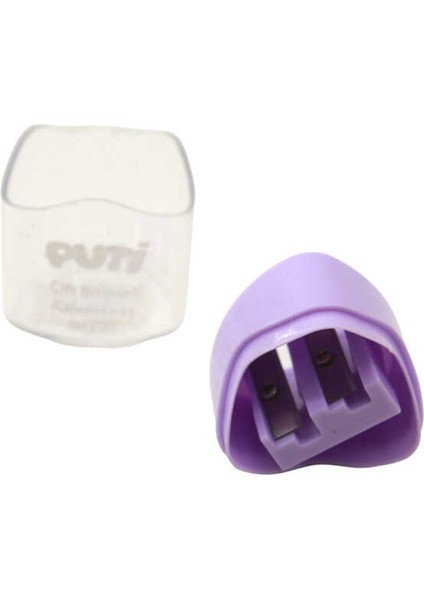 ÇİFT BÖLMELİ PASTEL RENK KALEMTIRAŞ 06390 fiyatları