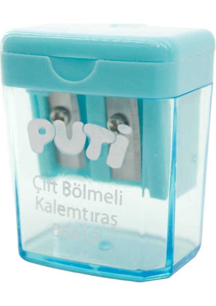 ÇİFT BÖLMELİ MİNİ KALEMTIRAŞ 06413