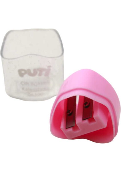 ÇİFT BÖLMELİ PASTEL RENK KALEMTIRAŞ 06390 fiyatları