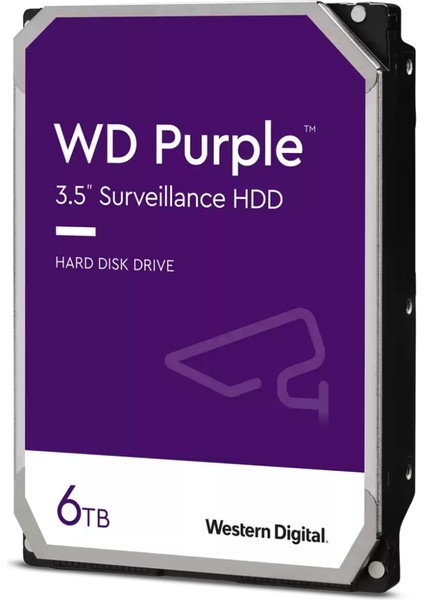 6tb Purple 3.5" 256MB Sata3 7/24 (WD64PURZ)