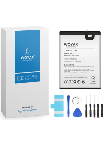 by Deji Reeder P13 Blue Max Uyumlu Mucize Batarya / P13bmax