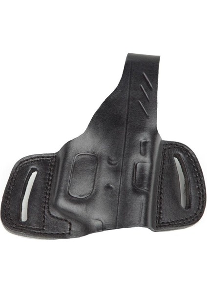 Wolf Holster Sarsılmaz K2 9mm Deri Tabanca Kılıfı Yarım Kelebek Siyah