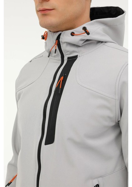 ml New Trend 1GT17 3pr Erkek Softshell Mont Kapşonlu