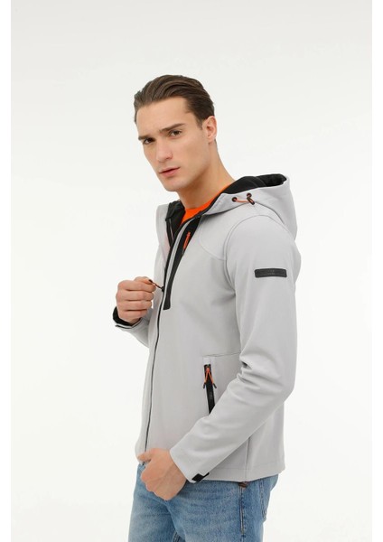 ml New Trend 1GT17 3pr Erkek Softshell Mont Kapşonlu