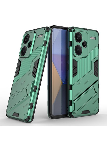 Xiaomi Redmi K40 Kickstand'lı Darbeye Dayanıklı Telefon Kılıfı (Yurt Dışından)