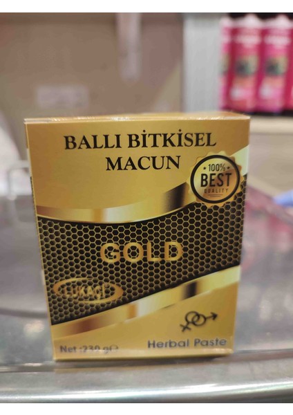 Gold Bitkisel Ballı Macun 230 gr