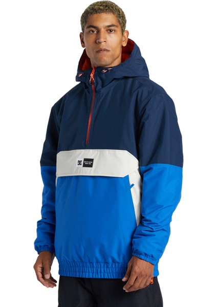 Nexus Reversible Anorak Erkek Mavi Kayak-Snowboard Montu ADYTJ03066-BTK0