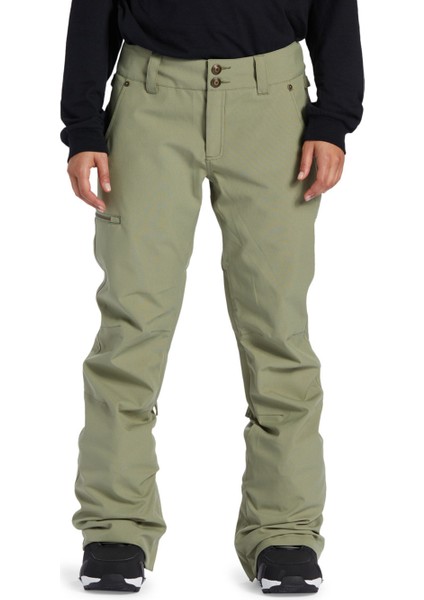 Kadın Snowboard Pantolonu Viva Yağ Yeşili