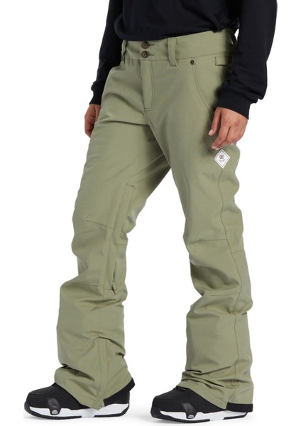 Kadın Snowboard Pantolonu Viva Yağ Yeşili fırsatları