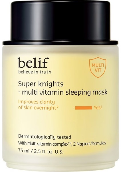 Super Knights - Multivitamin Gece Maskesi 75 ml