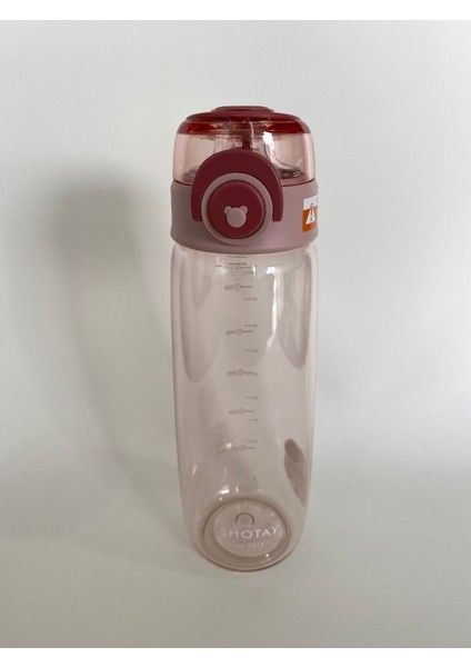 ST-6673 650 ml Tritan Kilitlenebilir Matara Pembe