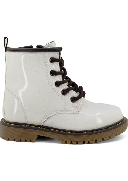 PK23-705 Patik Kız Çocuk Klasik Bot Beyaz