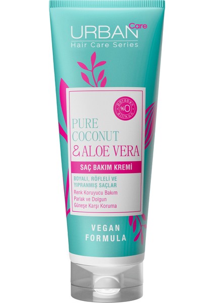 Pure Coconut & Aloe Vera Saç Bakım Şampuanı 250 ml