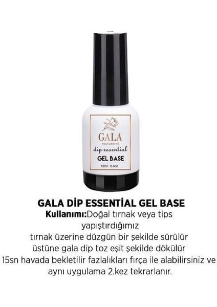 Gala Dip Sistem Gel Base 12ML