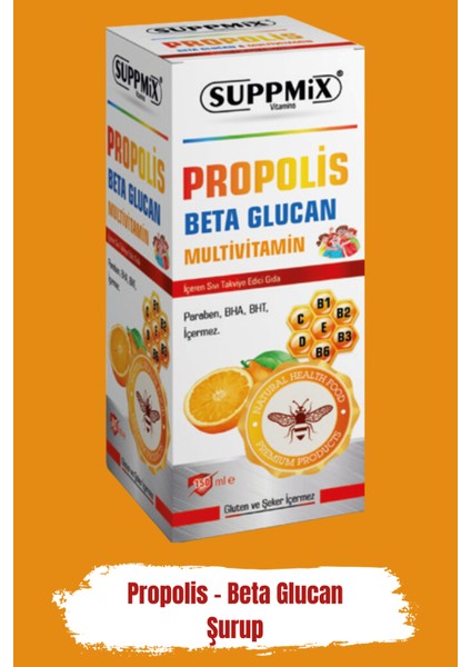 Propolis Beta Glucan Şurup 150 ml