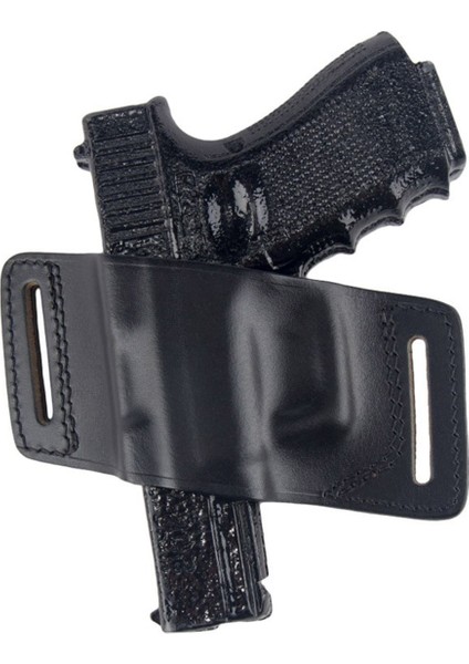 Sig Sauer Deri Tabanca Kılıfı Yarım Kelebek Atkısız Siyah Sol El