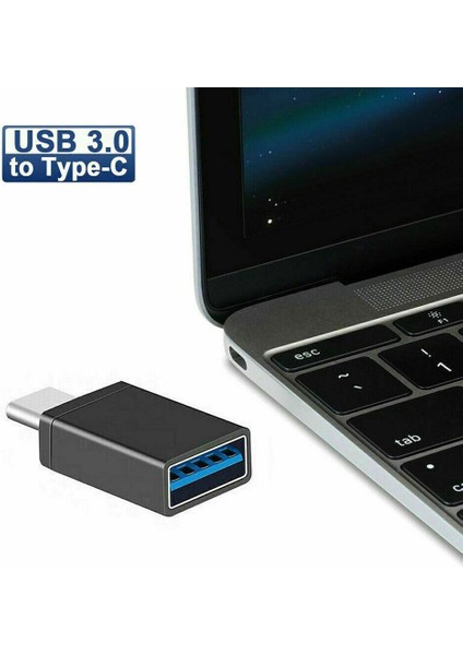 HP-Z08 Metal Usb-C 3.1 Type C Erkek To USB 3.0 Type A Dişi Çevirici Hub Type C Çevirici USB Adaptör