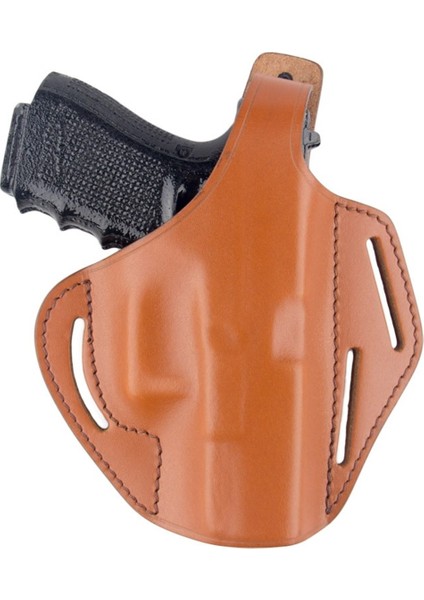 Glock Deri Tabanca Kılıfı Tam Kelebek Taba