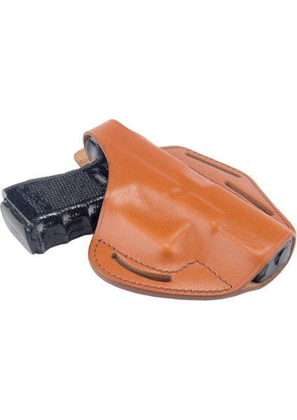 Glock Deri Tabanca Kılıfı Tam Kelebek Taba