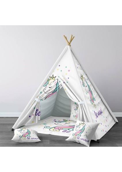 Bebek, Çocuk Odası Minderli/mindersiz Oyun Evi, Çadır Model 00103