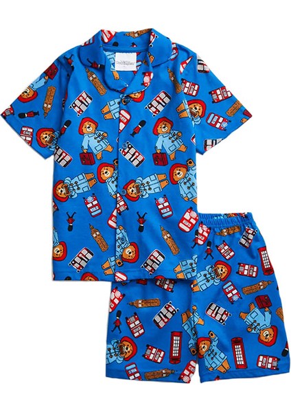 Paddington Erkek Çocuk Kısa Kollu Pijama Takımı