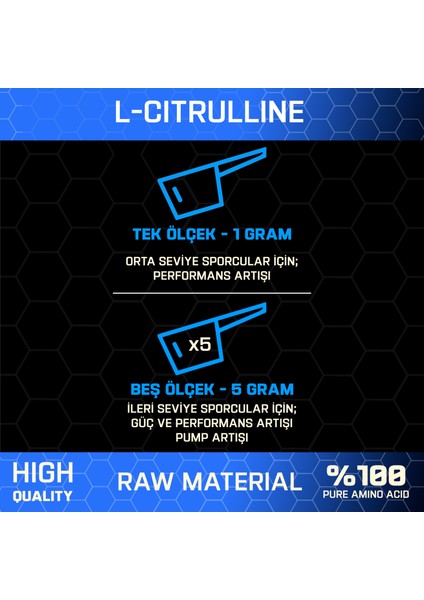 L-Citrulline 100G (100 Servis)