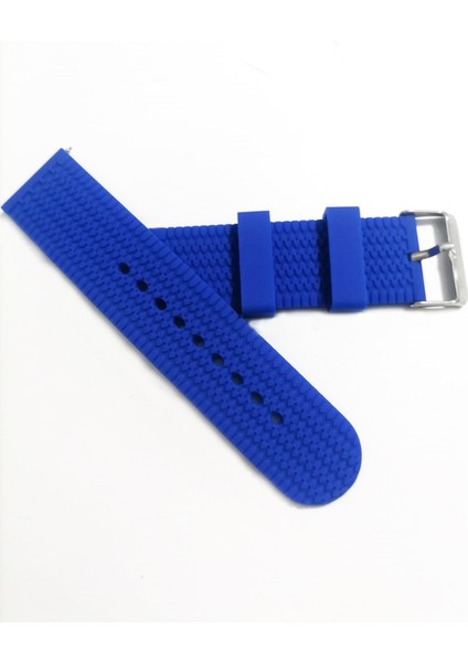 24MM Silikon Saat Kordonu 24 mm - Lacivert fiyatları