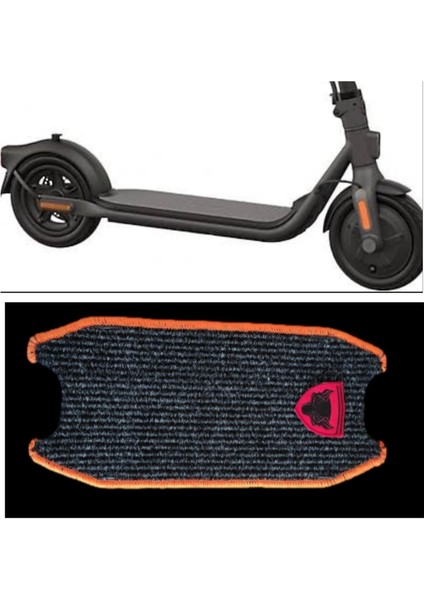 Elektrikli Scooter Aksesuar Koruyucu Paspas Ninebot F20 F25 F30 F40 D18E D28E D38E F2 F2 Pro Uyumlu Turuncu Kenar Seçenekli fiyatları